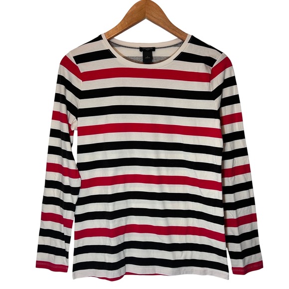 Ann Taylor Tops - Ann Taylor Striped Long-Sleeved Tee Women's Small So‎ Soft!